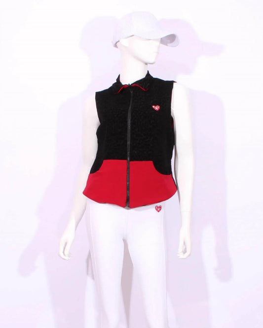 Women's Leopard Reversible Vest