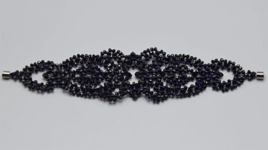 Giulia handgewebtes Perlenarmband