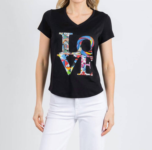 Das Viv V-Ausschnitt T-Shirt