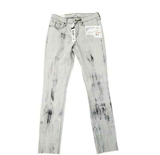 Women's Washed Skinny Mid Rise Jeans