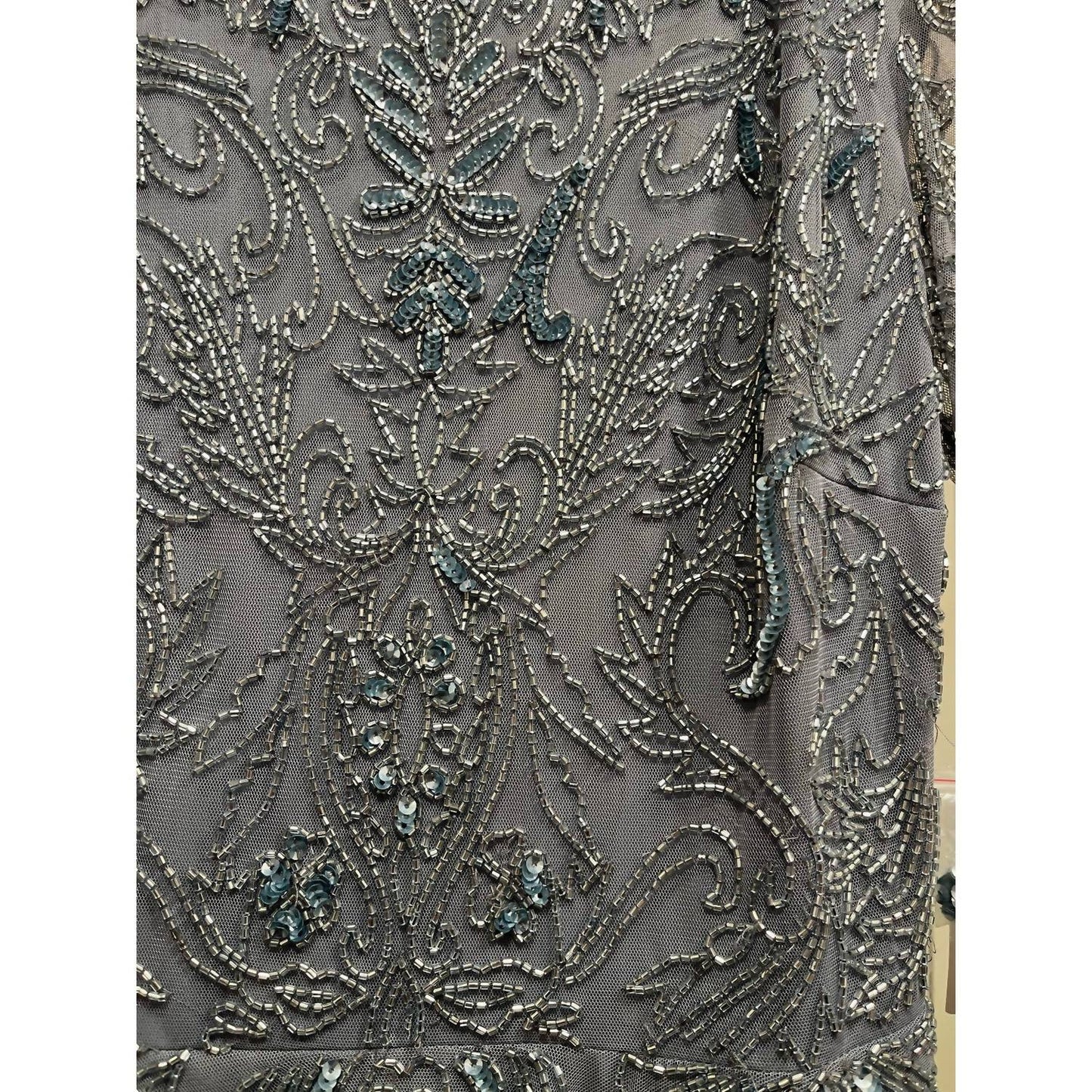 Maxikleid mit Perlen für Damen
