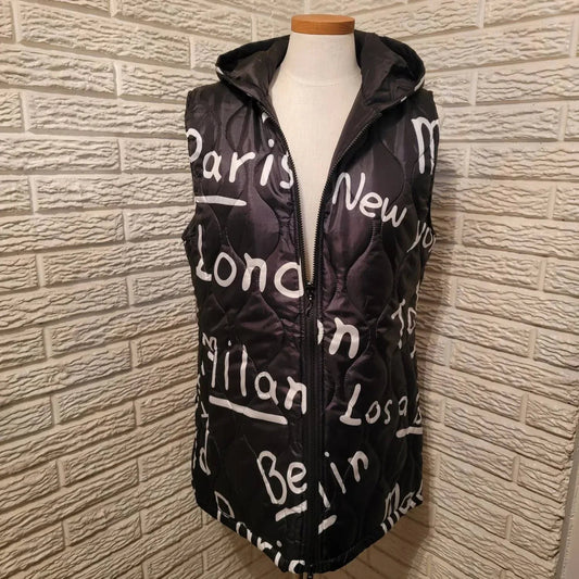 Women's Reversible City Puffer Vest