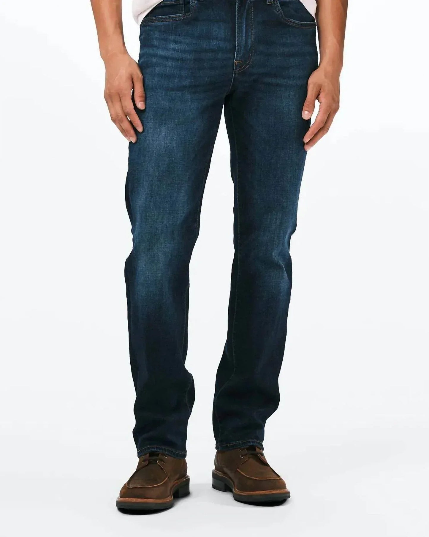 Straight Leg Six Denim Jeans