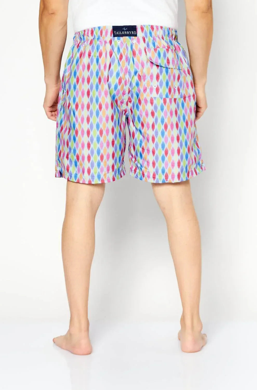 Badehose mit Abstraktem Print