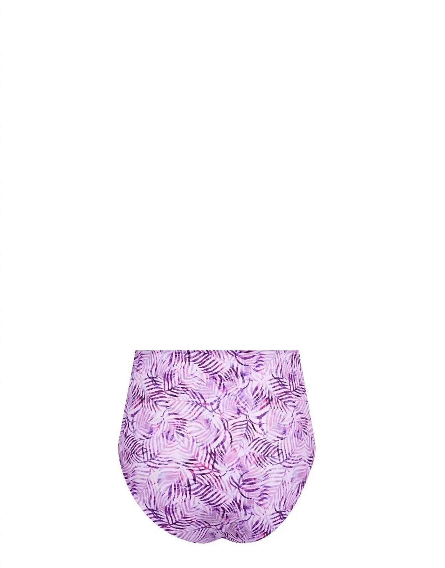 Women's Reversible Compression High Waist Bikini Bottom