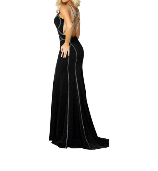 Beautiful Shimmery Evening Gown