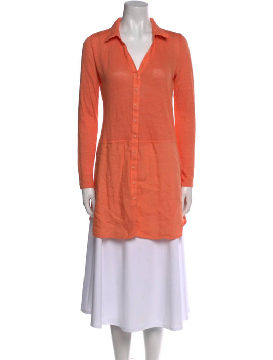 Women's Linen Shirt Dress