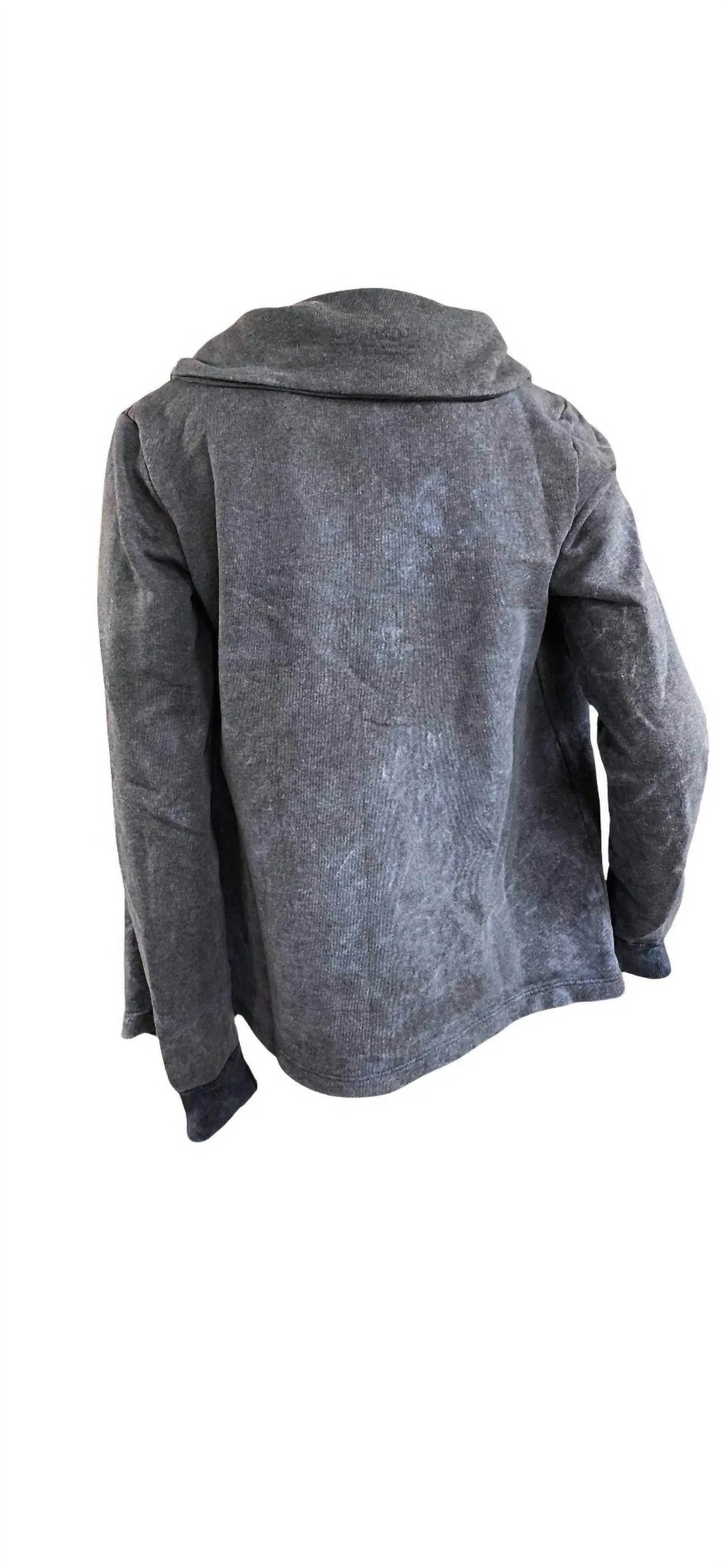 Cascade Button Up Cardigan