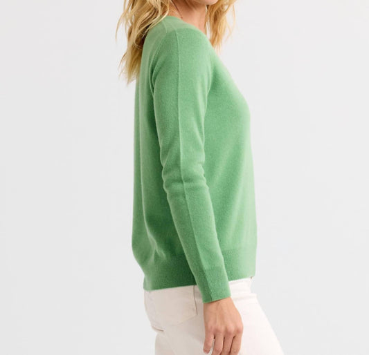 Essential Cashmere V-neck Top