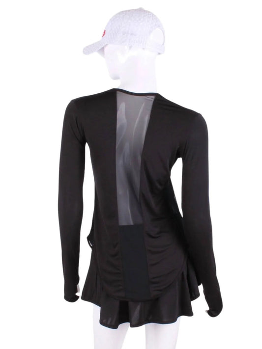 Women's Long Sleeve Crew Tennis Tee