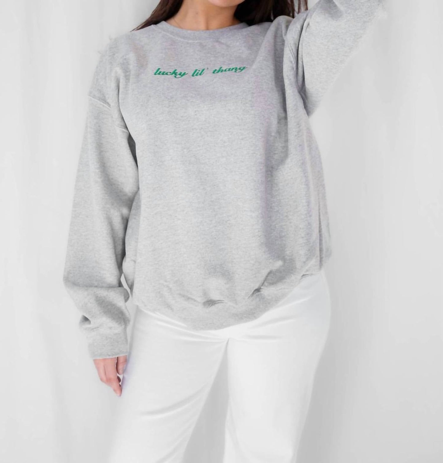 Lucky Crewneck-Sweatshirt