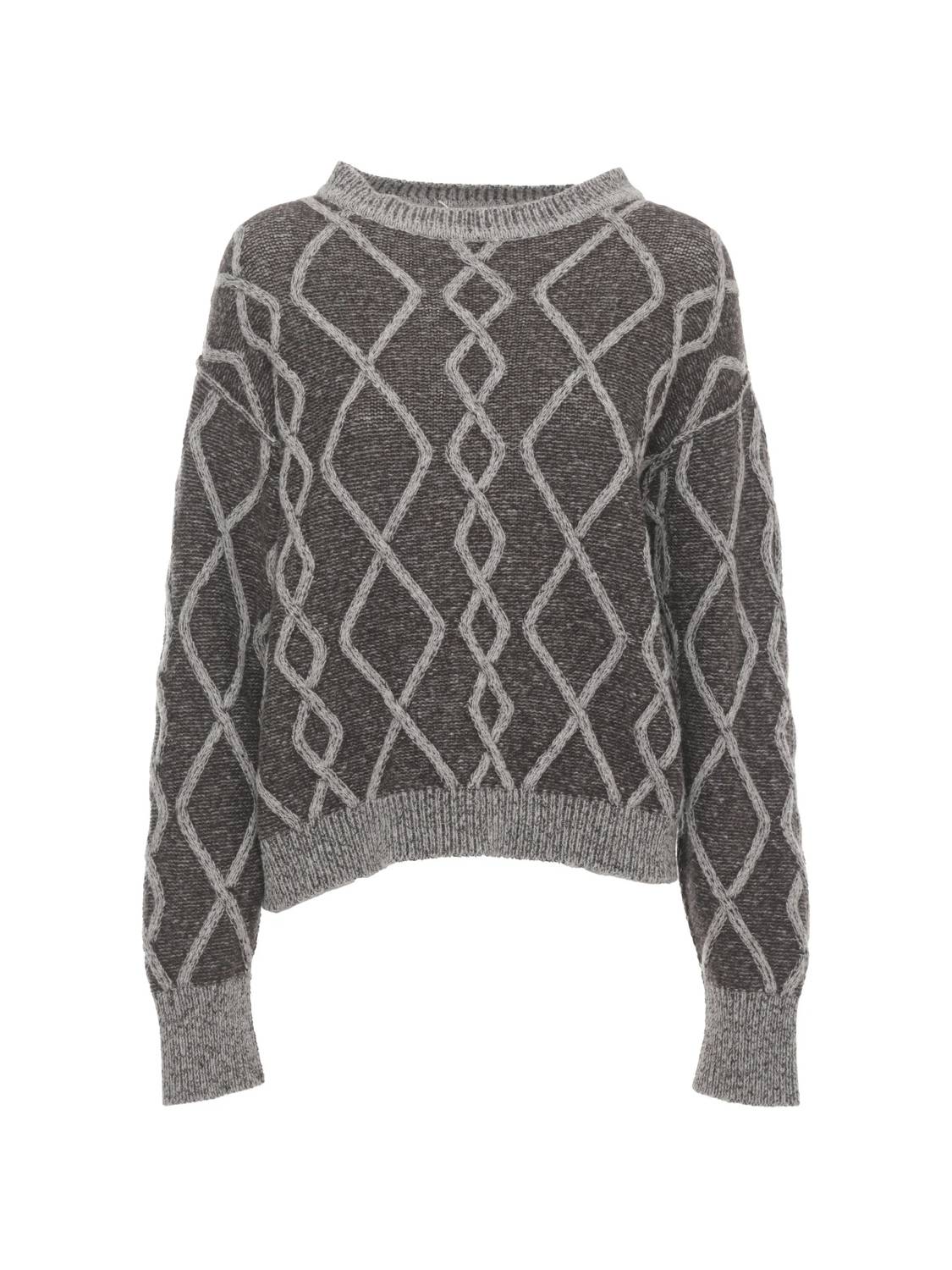 Celso Argyle Crewneck Sweatshirt