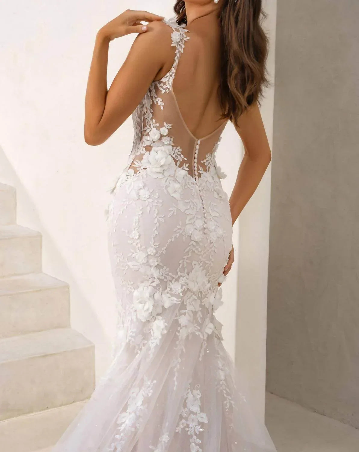 Generosa Sheer Mesh Dress