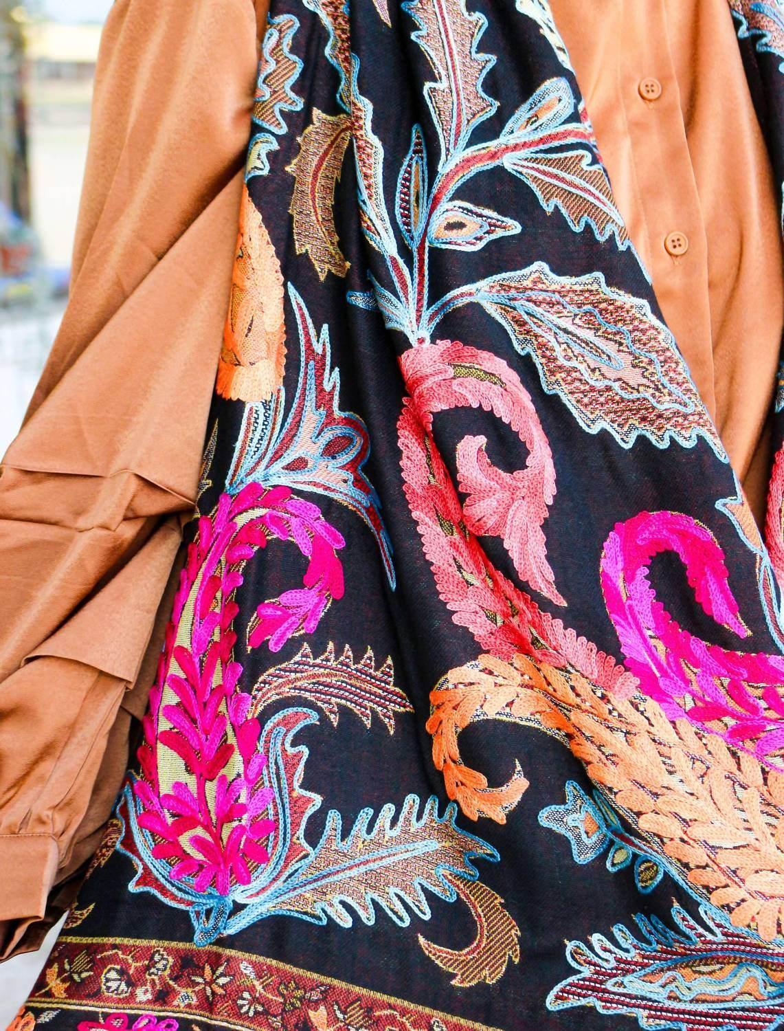 Blumen-Kimono, mehrfach wendbar