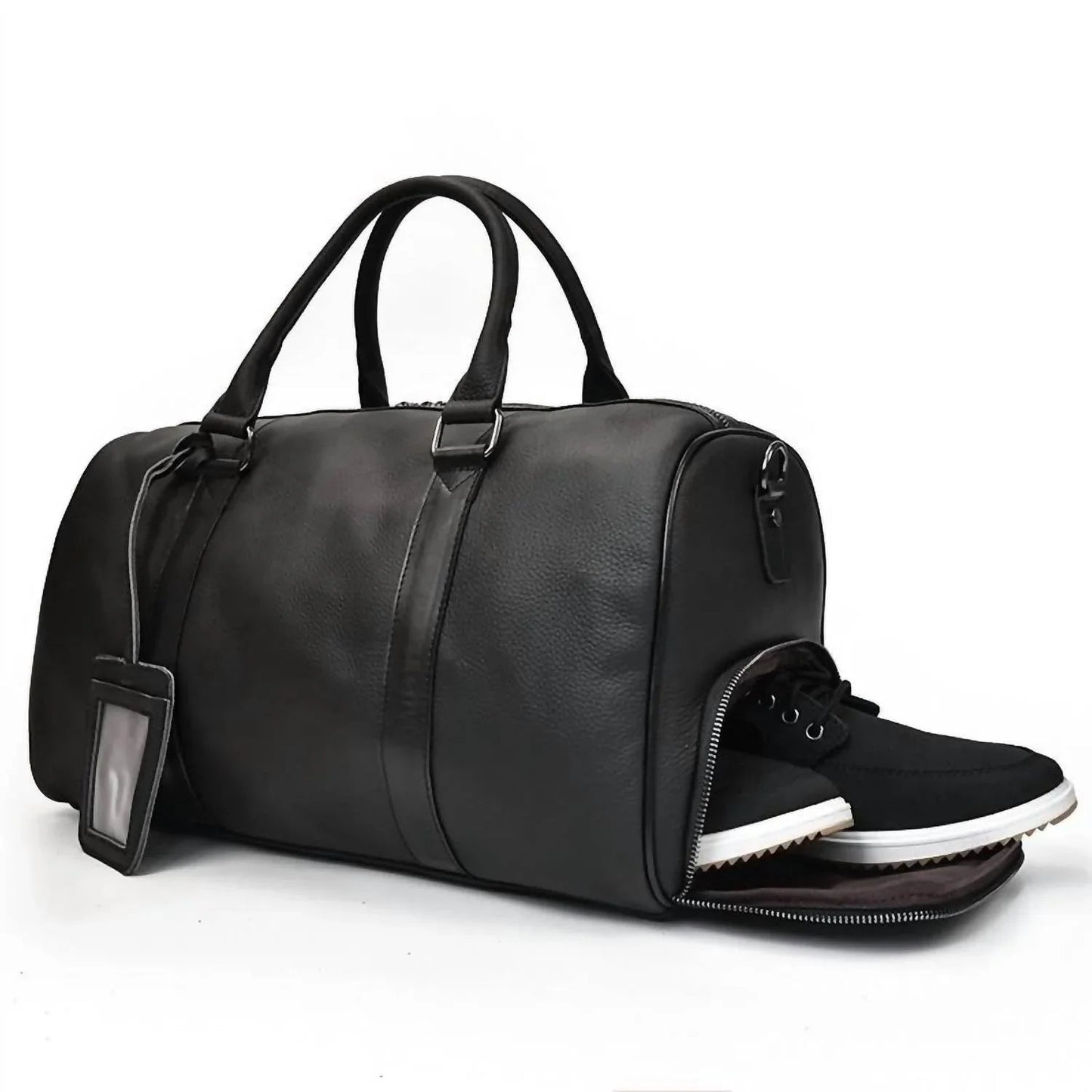 Men's Endre Weekender Vintage Leather Duffle Bag