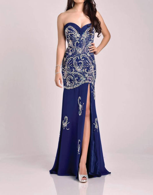 Strapless Maxi Dress