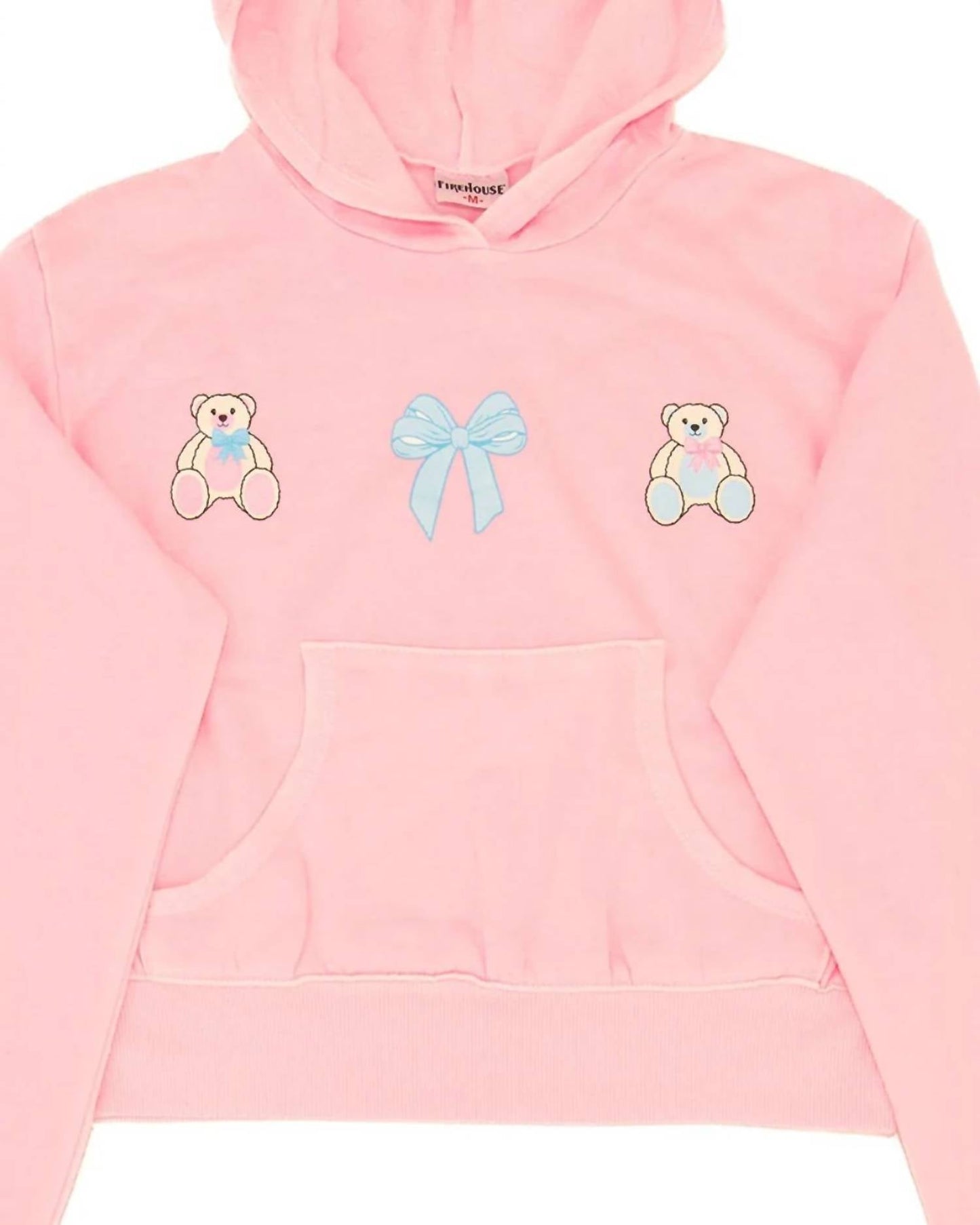 Mädchen-Kapuzenpullover Teagan Teddy mit Schleifentasche