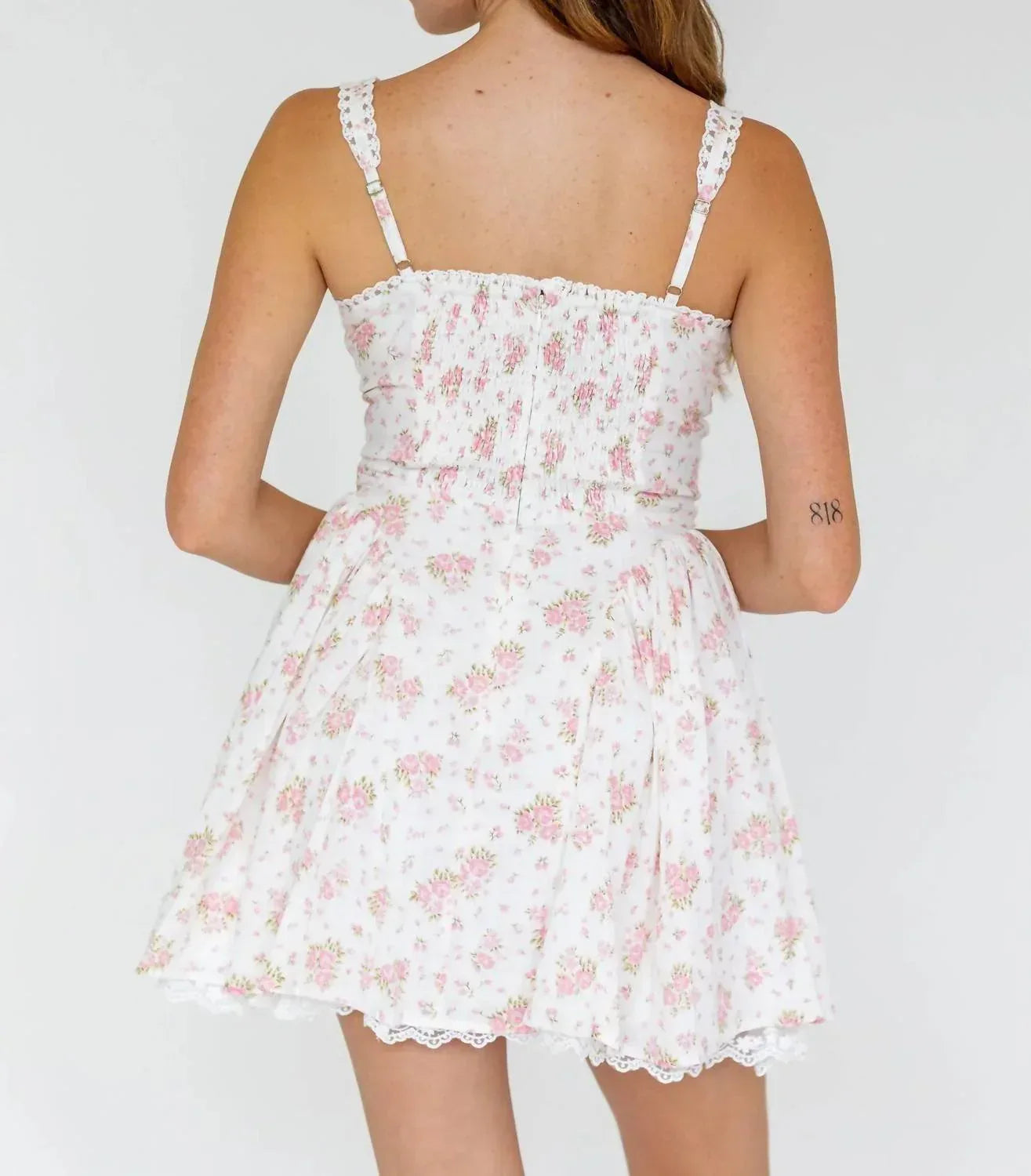 Lydia Floral Mini Dress