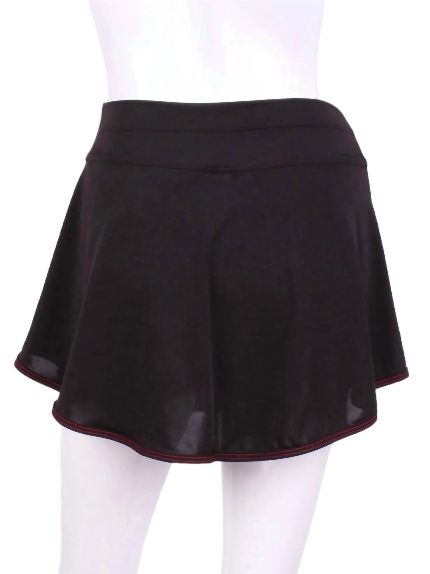 Women's Gladiator Tennis Skirt With Red Stitching