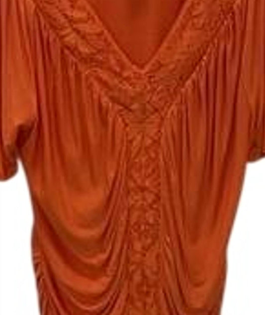 Women Floral Lace Drapey Blouse