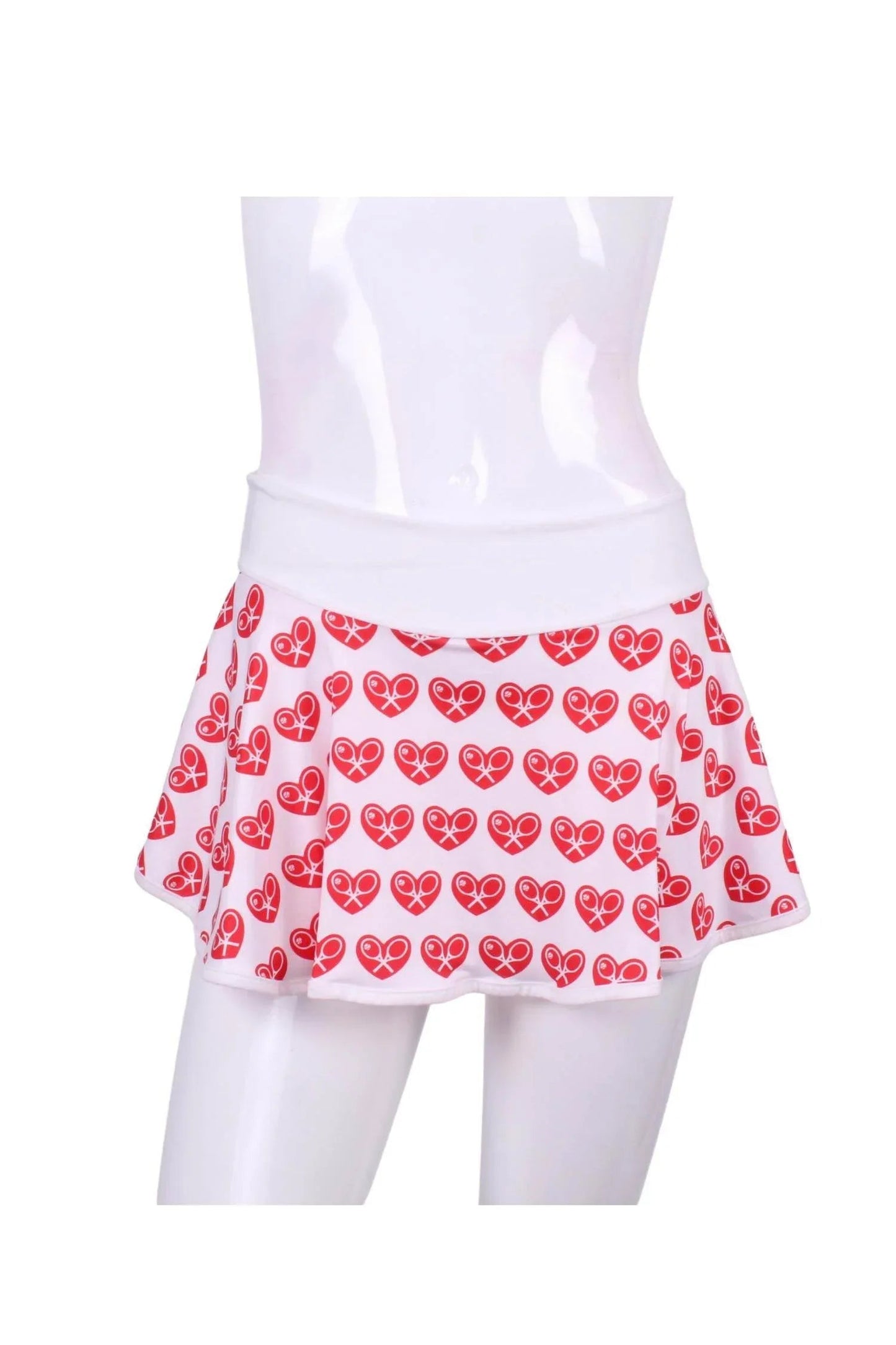 Damen Tennisrock mit "Love O" Aufdruck