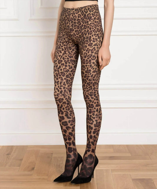 Animal Print Tights