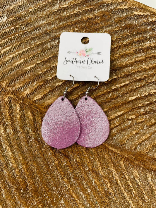 Women's Faux Leather Earrings