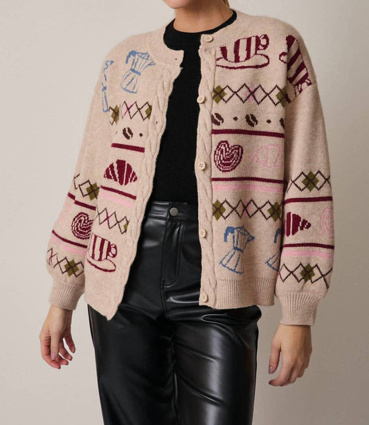 Cozy Cafe Cardigan