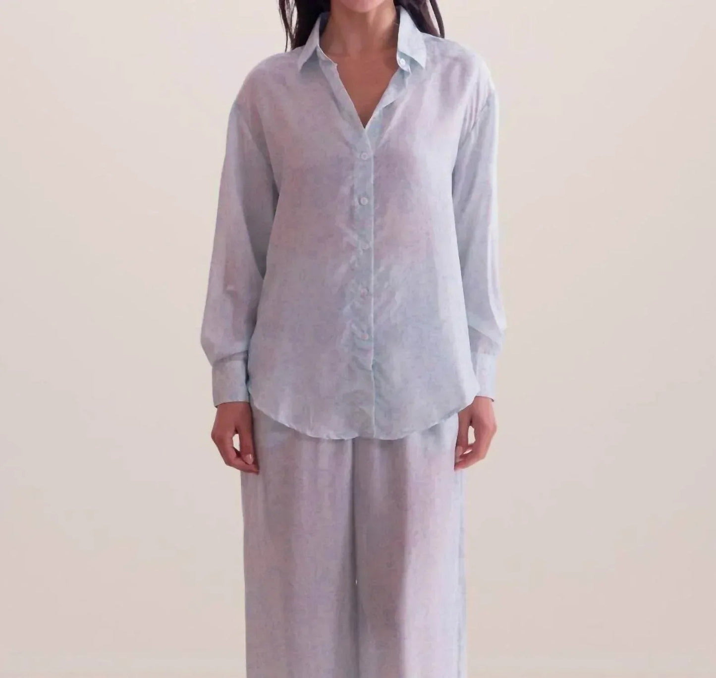 Neo Bloom Silk Shirt