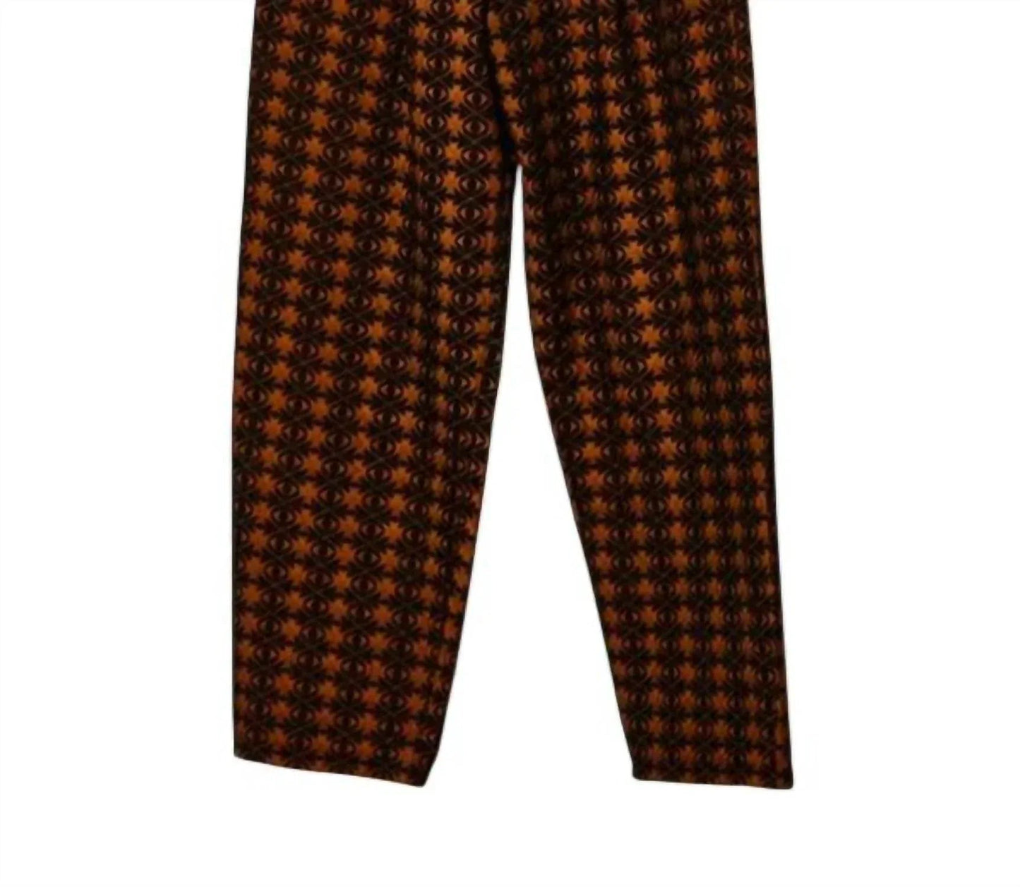 Men Jacquard Denim Pant