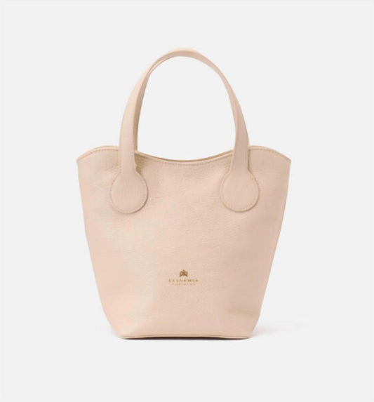 Kleine Leder-Doppeltasche