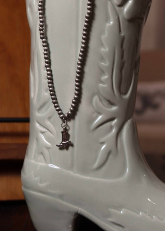 Women's Millie Cowboy Boot Charm Necklace