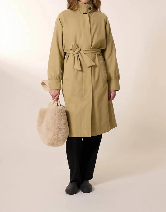 Women's Victorine Plain Trench Coat