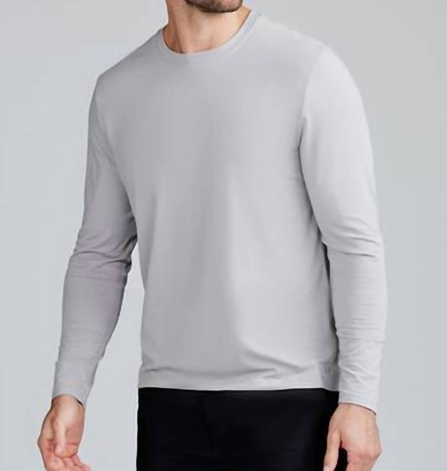 Pimaluxe Langarm-T-Shirt