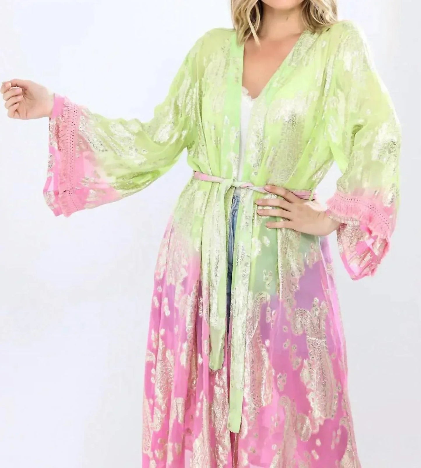 Damen Kimono Glimmer