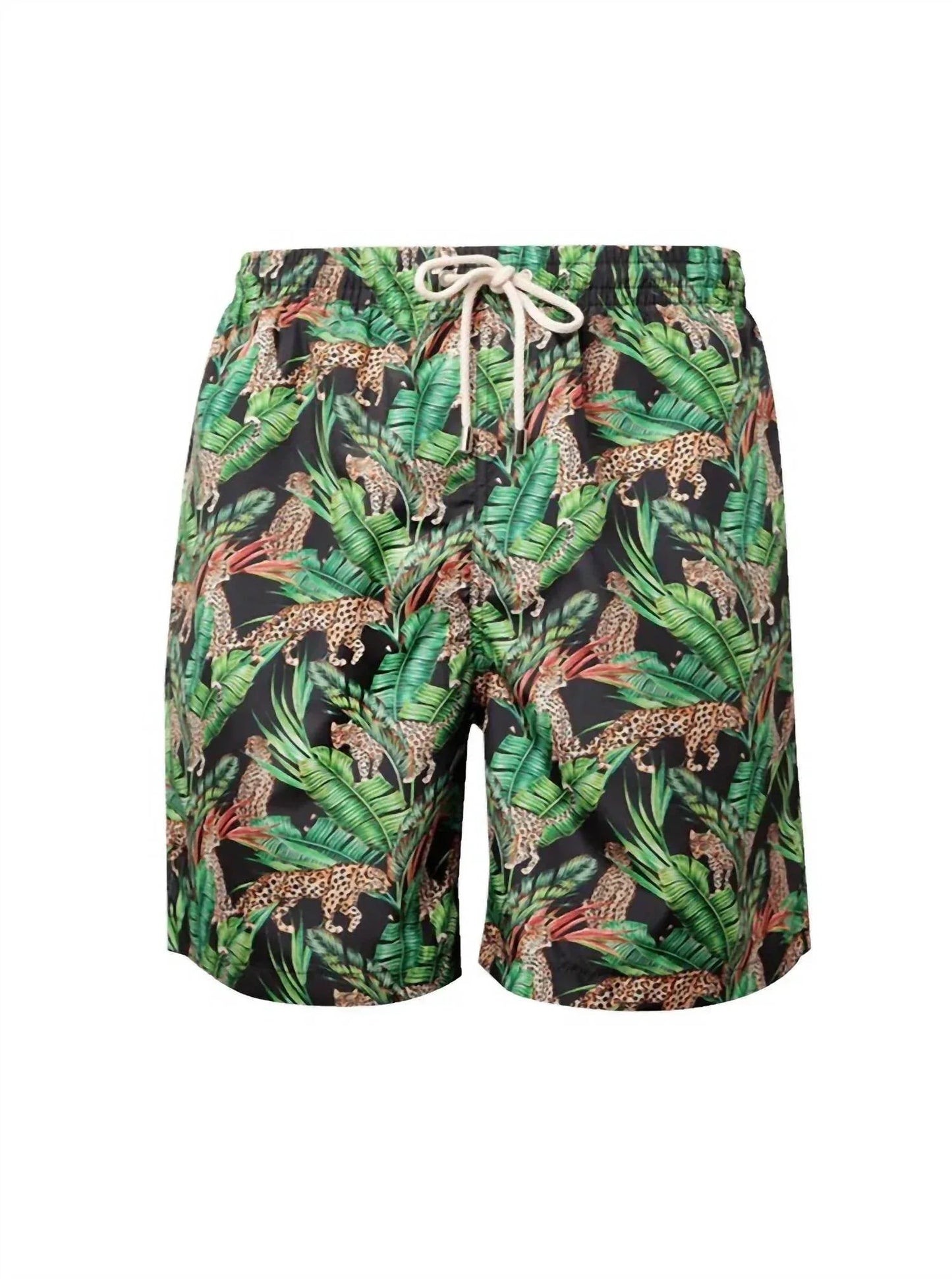 Men's Patterned Swim Shorts