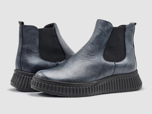 Women's Leda Fleece-lined Leather Boots
