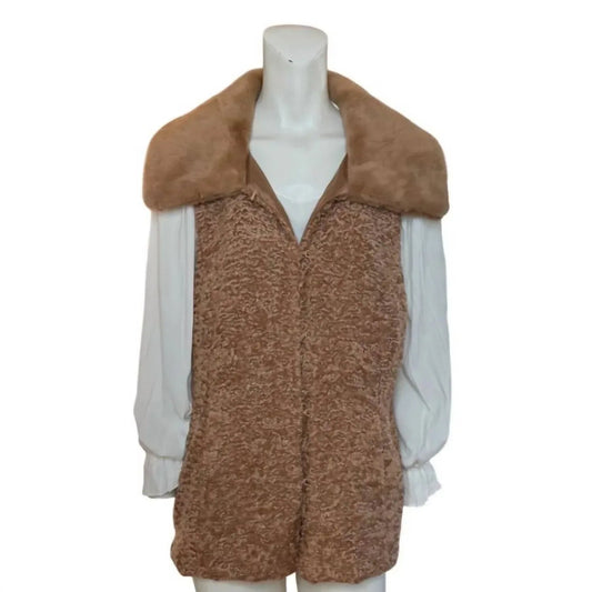 Women's Faux Fur Vest