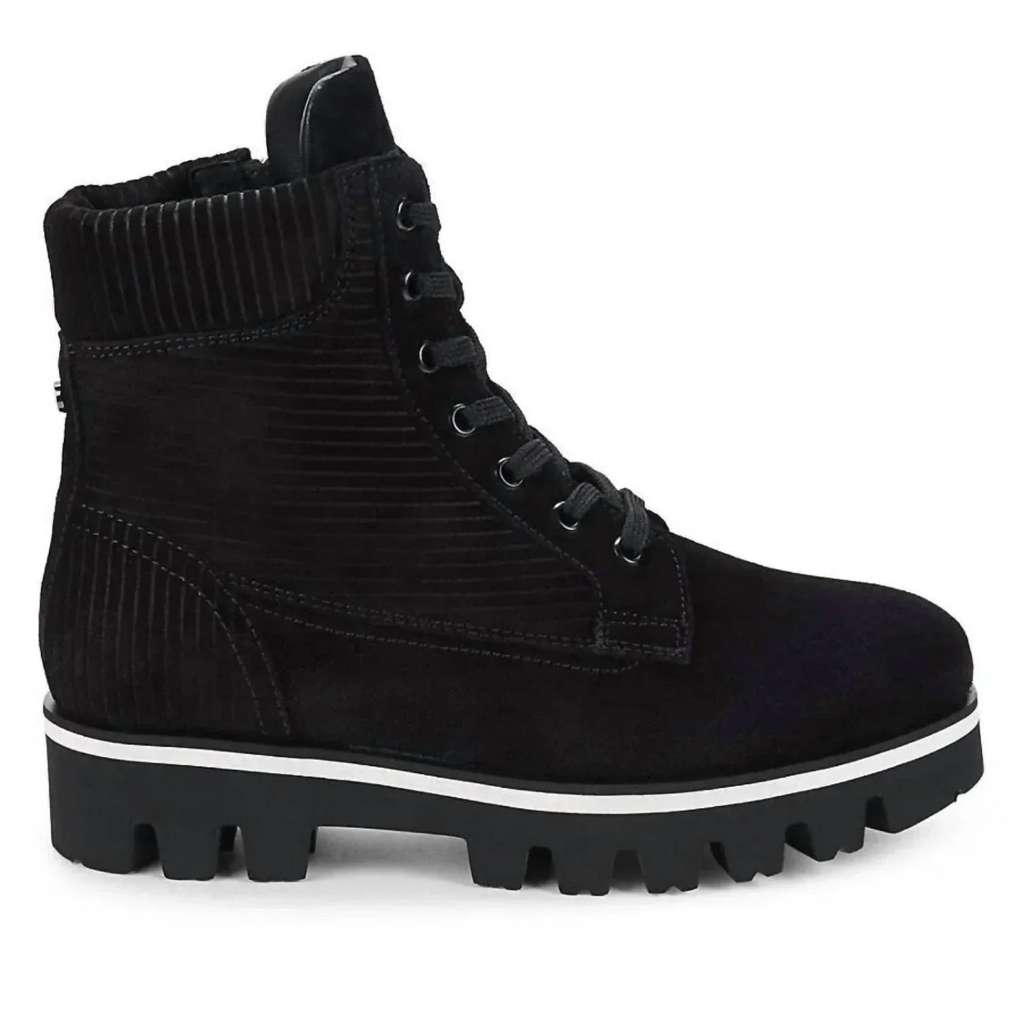 Myla Schnürstiefel aus Veloursleder