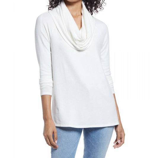 Convertible Neckline Cozy Fleece Tunic