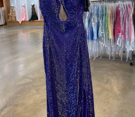 Women's Sweetheart With Slit Prom Dress