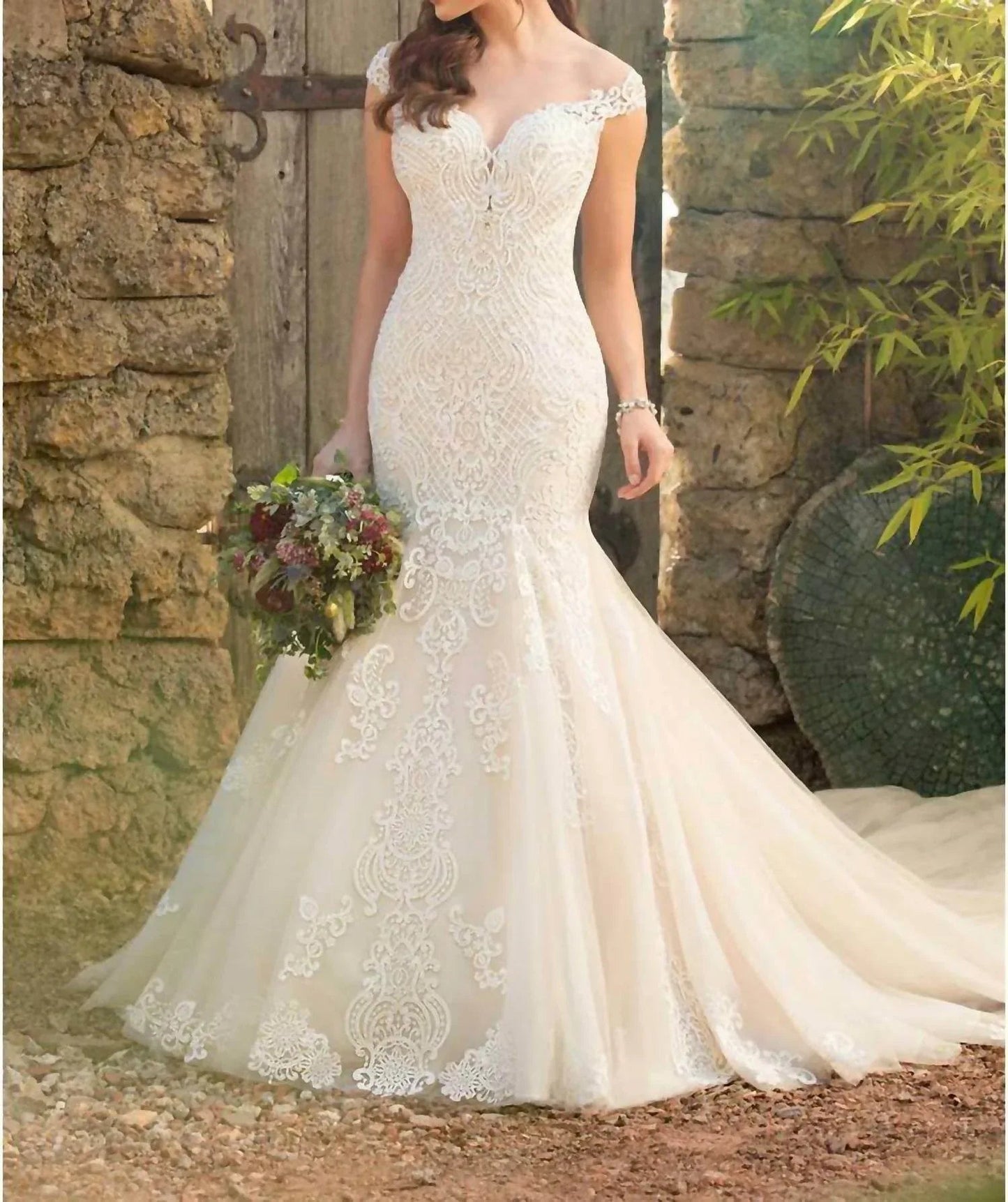Meerjungfrauen-Brautkleid