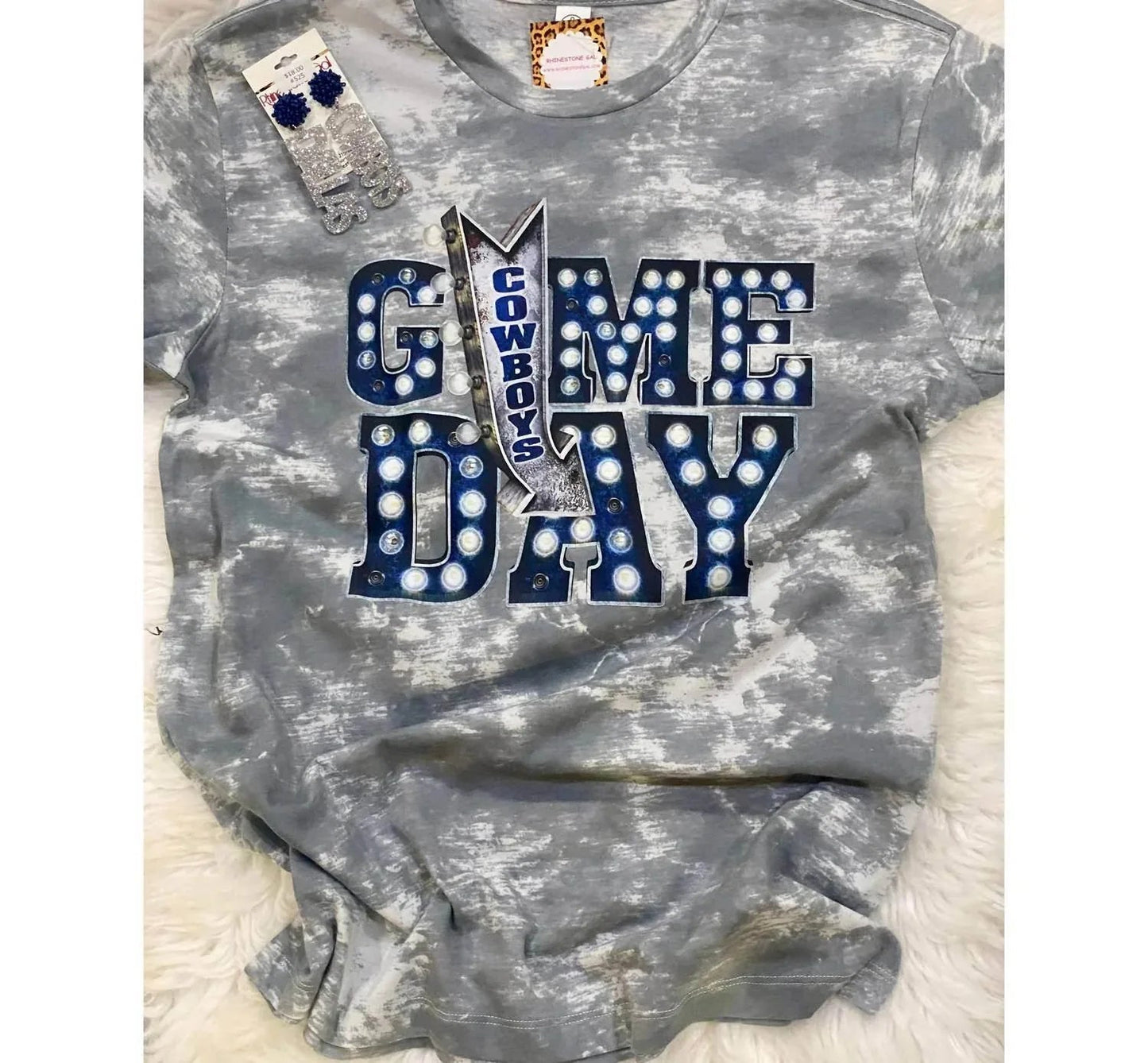 Women's Game Day Cowboys Marque Tee