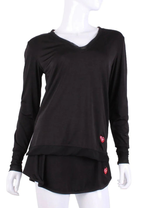 Women's Long Sleeve Very Vee Tee