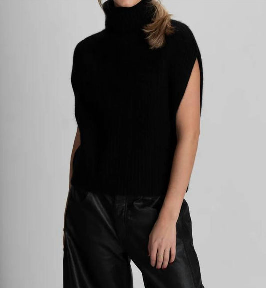 Hayes Ärmelloser Rollkragen-Pullover