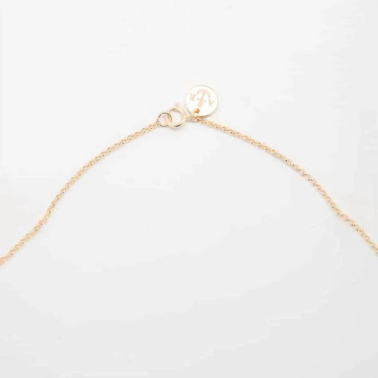 Women's Pavé Crescent Moon Necklace