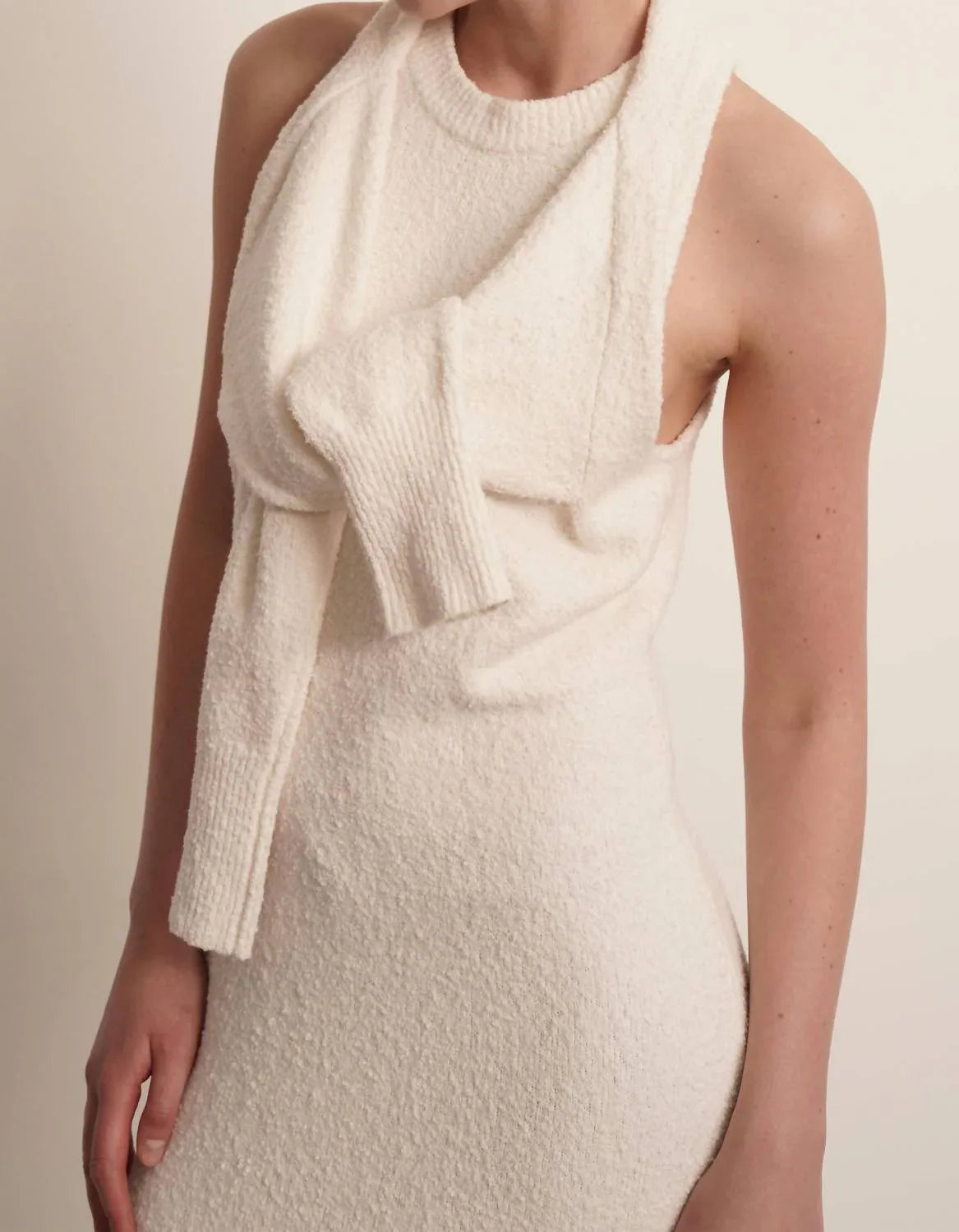 Jacqueline Wickelpullover Maxikleid