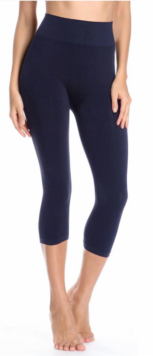 Women's Luxury Leggin Bamboo Fabric Capri