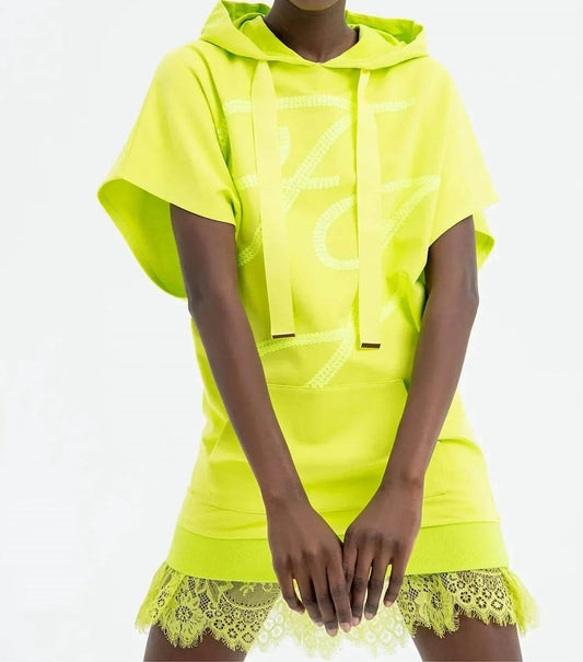 Bat Sweater Hoody Dress