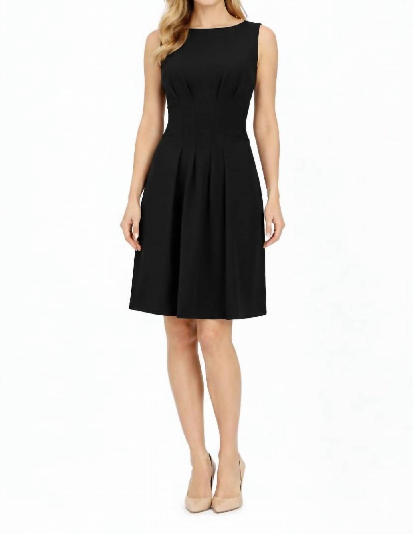 Sleeveless A-line Day Dress